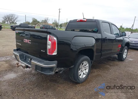 2015 GMC Canyon Sle from USA, damaged, VIN 1GTG5BE37F1210371
